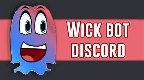 Crear un nuevo Bot de Discord. . Wick bot discord